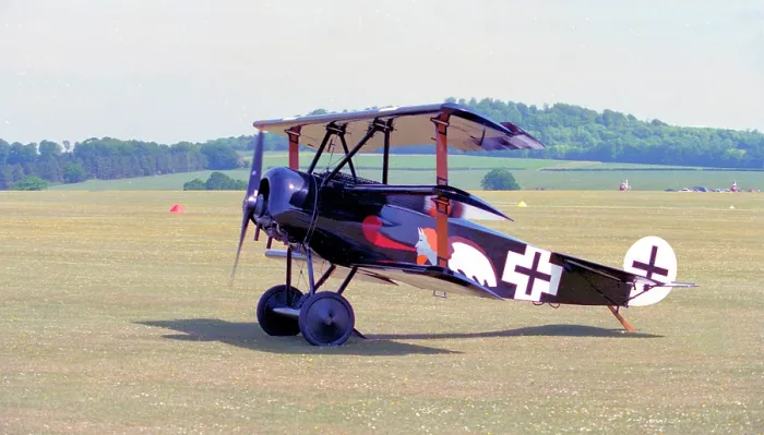 Framed Print : Fokker Dr.1 Replica G-BVGZ Framed Print : Fokker Dr.1 Replica G-BVGZ