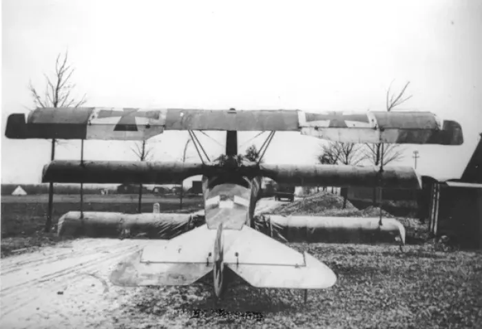 Framed Print : Fokker DrI, rear, (on the ground) Framed Print : Fokker DrI, rear, (on the ground)