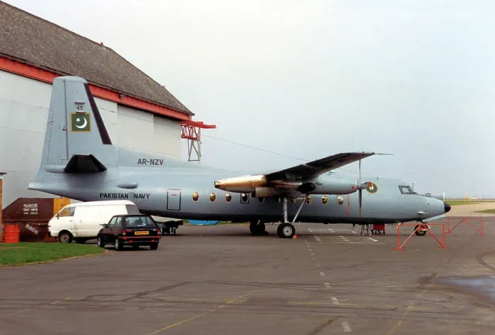 Framed Print : Fokker F-27-200 AR-NZV Framed Print : Fokker F-27-200 AR-NZV