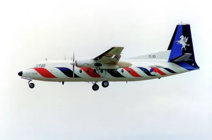 Framed Print : Fokker F-27 Troopship C-10 Framed Print : Fokker F-27 Troopship C-10