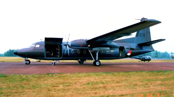 Framed Print : Fokker F-27 Troopship C-9 Framed Print : Fokker F-27 Troopship C-9
