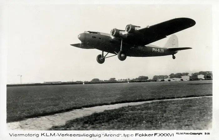 Framed Print : A Fokker F. XXXVI ('Arend') - Commercial Aircraft of KLM Framed Print : A Fokker F. XXXVI ('Arend') - Commercial Aircraft of KLM