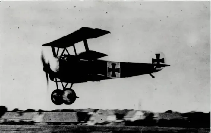Framed Print : Fokker FI of Baron Manfred von Richthofen-strengthened Framed Print : Fokker FI of Baron Manfred von Richthofen-strengthened