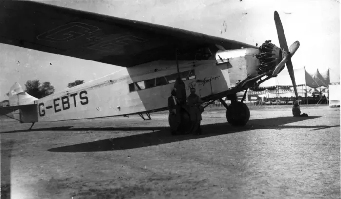 Framed Print : Fokker FVIIa G-EBTS The Spider Framed Print : Fokker FVIIa G-EBTS The Spider