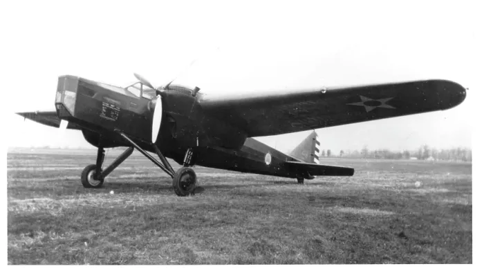 Framed Print : Fokker Y1O-27