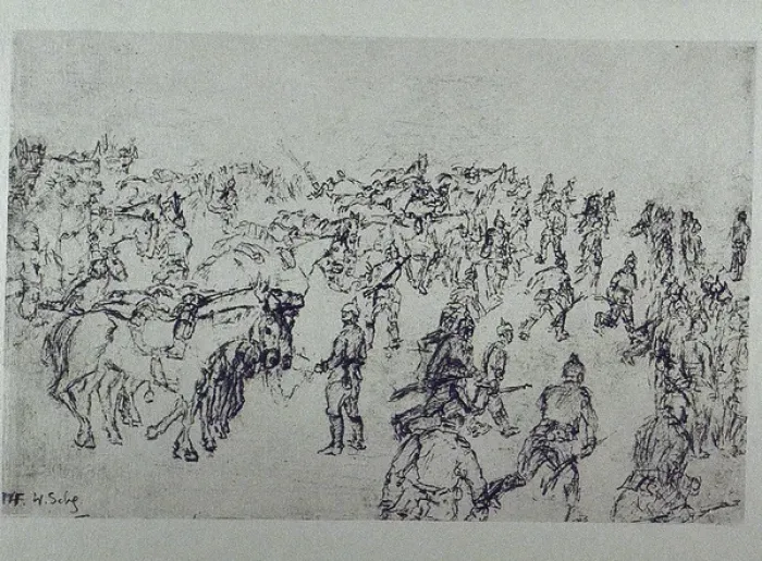 Framed Print : Folio of 97 etchings and drypoints of the Western Front, WW1 Framed Print : Folio of 97 etchings and drypoints of the Western Front, WW1
