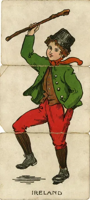 Framed Print : Many Folk Misfitz - Ireland - Irish Boy Framed Print : Many Folk Misfitz - Ireland - Irish Boy
