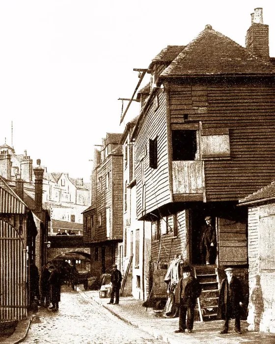 Framed Print : Folkestone Fishmarket early 1900s Framed Print : Folkestone Fishmarket early 1900s
