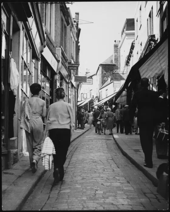 Framed Print : Folkestone High St Framed Print : Folkestone High St