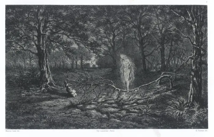 Framed Print : Folklore / Casseur De Bois Framed Print : Folklore / Casseur De Bois