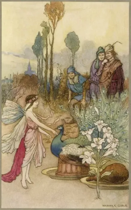 Framed Print : Folklore / Fairies / Goble Framed Print : Folklore / Fairies / Goble
