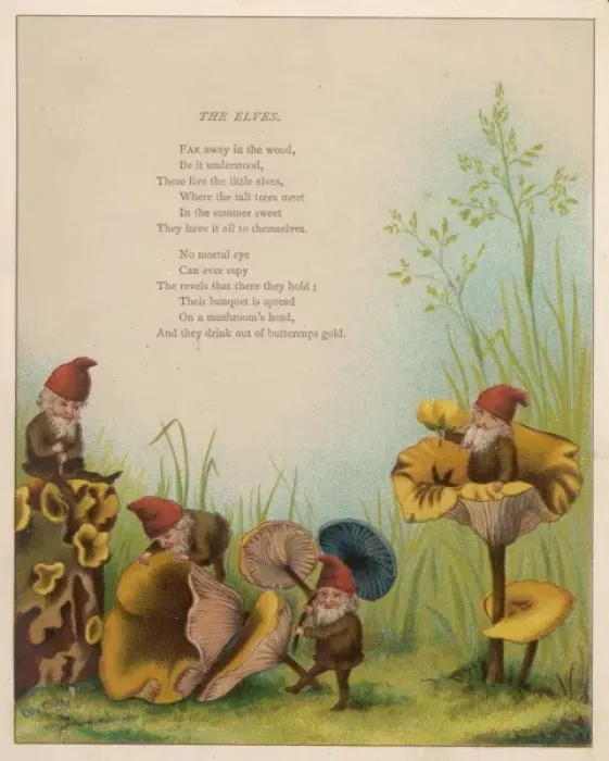 Framed Print : Folklore / Little Folk Framed Print : Folklore / Little Folk