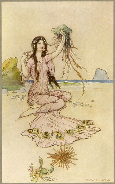 Folklore: a sea fairy