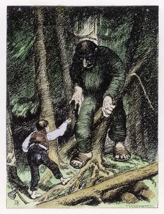 Framed Print : Folklore / Trolls Framed Print : Folklore / Trolls