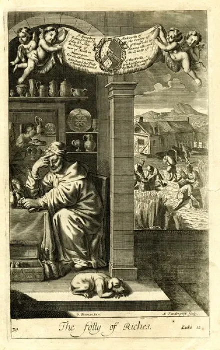 Framed Print : The Folly of Riches Framed Print : The Folly of Riches