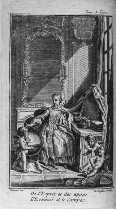 Framed Print : FONTENELLE, Bernard Le Bovier de (1657-1757). French Framed Print : FONTENELLE, Bernard Le Bovier de (1657-1757). French