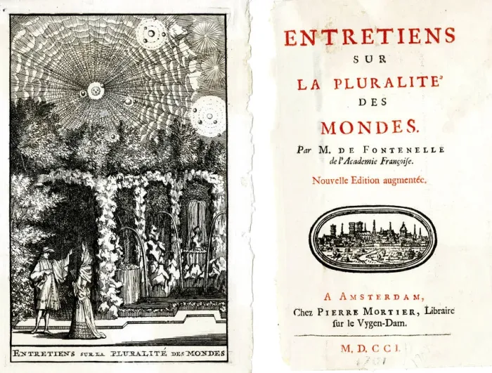 Framed Print : Fontenelles Entretiens sur la Pluralite des Mondes Framed Print : Fontenelles Entretiens sur la Pluralite des Mondes