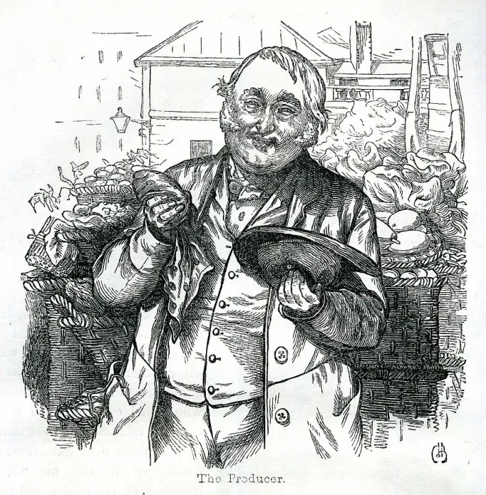 Framed Print : The Food Producer, Covent Garden Market, London Framed Print : The Food Producer, Covent Garden Market, London