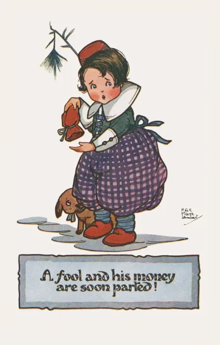 Framed Print : A Fool and His Money Framed Print : A Fool and His Money