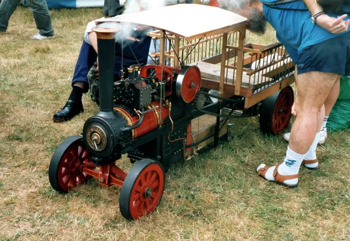 Framed Print : Four foot scale model Burrell Steam Wagon Framed Print : Four foot scale model Burrell Steam Wagon