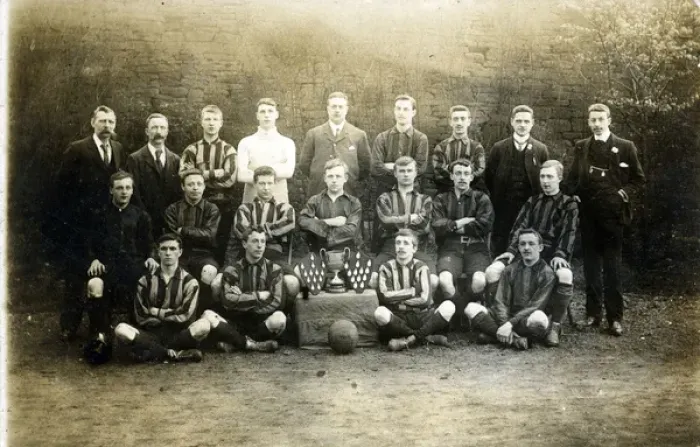 Framed Print : Football Club, Halifax, Yorkshire Framed Print : Football Club, Halifax, Yorkshire