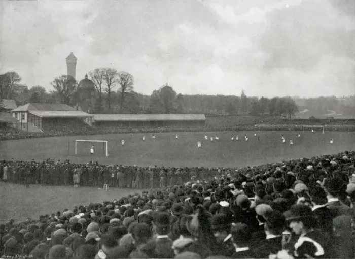 Framed Print : Football at Crystal Palace, south west London Framed Print : Football at Crystal Palace, south west London