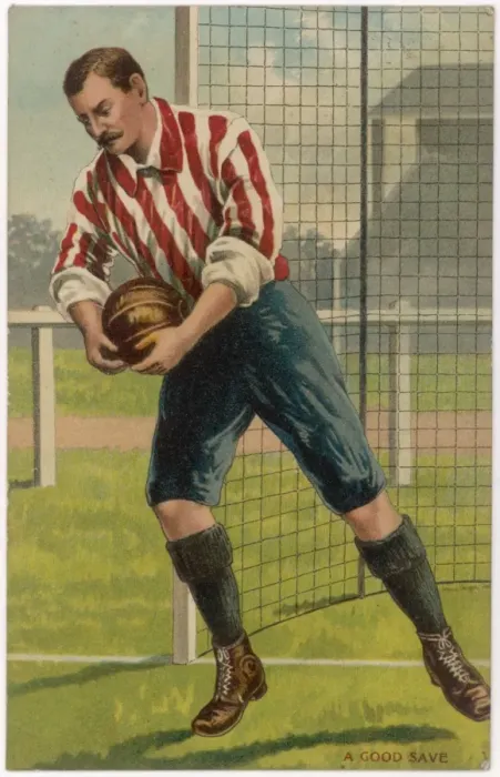 Framed Print : Football / A Good Save Framed Print : Football / A Good Save