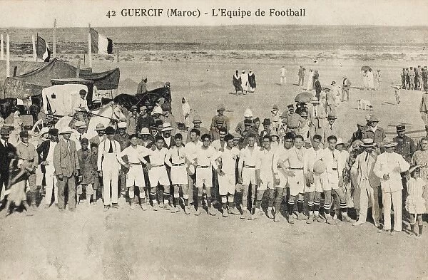 Football Team at Guercif, Morocco