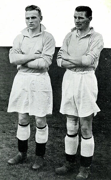 Footballers Sproston and Doherty of Manchester City
