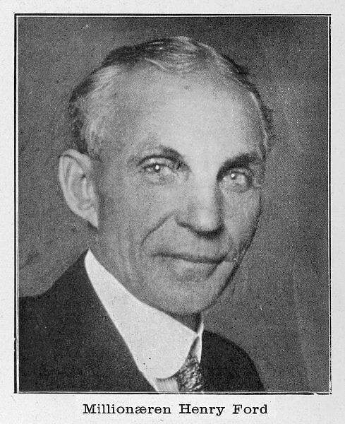 FORD (1863 - 1947). HENRY FORD - American automobile manufacturer