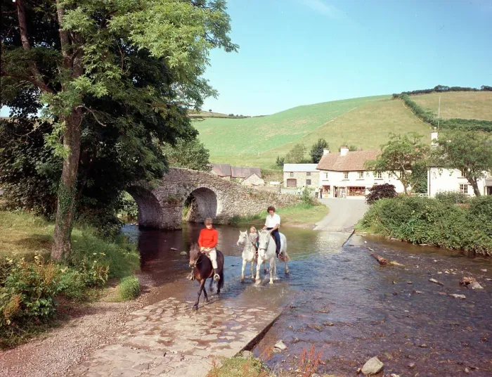 Framed Print : The Ford, Malsmead Farm, Exmoor Framed Print : The Ford, Malsmead Farm, Exmoor