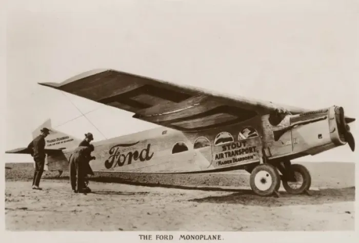 Framed Print : The Ford Monoplane was used for Air Mail carrying Framed Print : The Ford Monoplane was used for Air Mail carrying