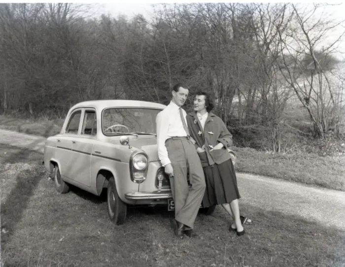 Framed Print : Ford Prefect, Hullbridge, Essex Framed Print : Ford Prefect, Hullbridge, Essex