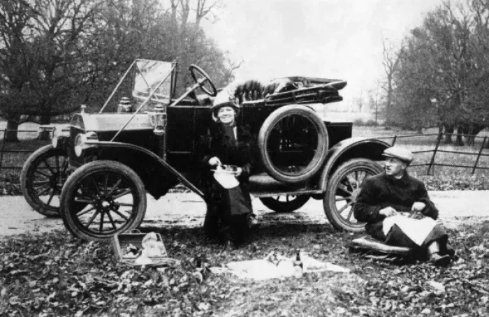 Framed Print : Ford T by Roadside Framed Print : Ford T by Roadside