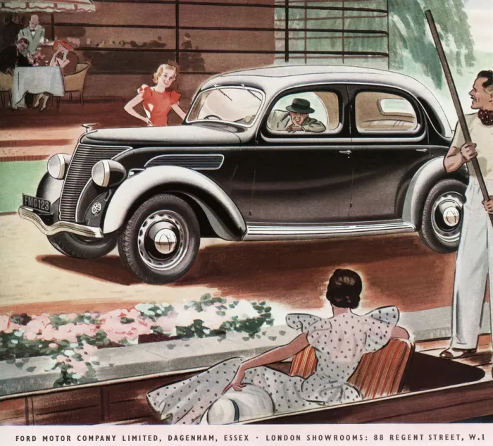 Framed Print : Ford V8 22 advertisement, 1938 Framed Print : Ford V8 22 advertisement, 1938