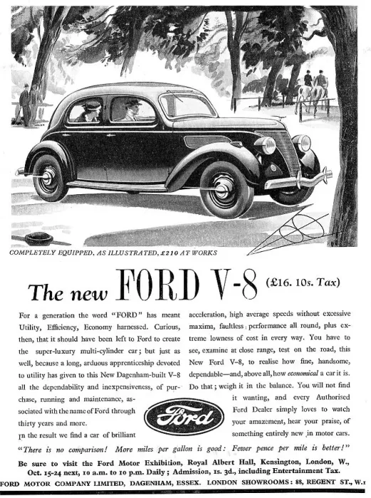 Framed Print : Ford V8 Car Framed Print : Ford V8 Car