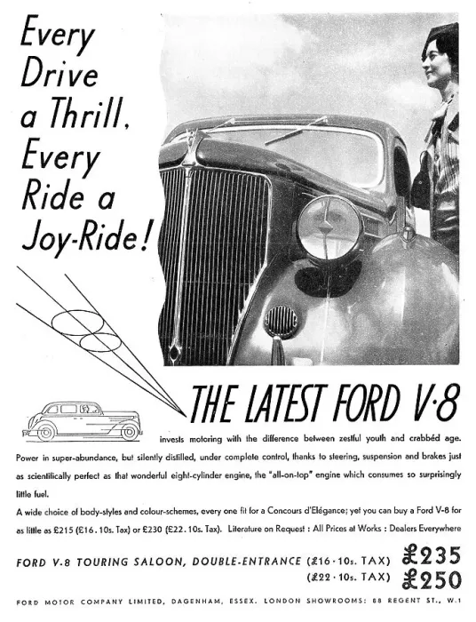 Framed Print : Ford V8 Car Framed Print : Ford V8 Car