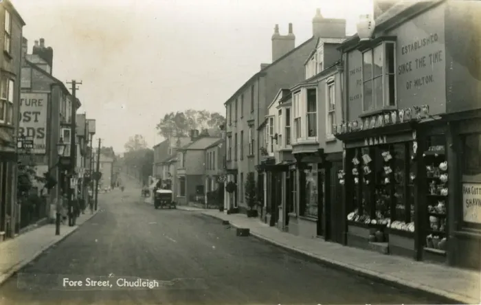 Framed Print : Fore Street Framed Print : Fore Street