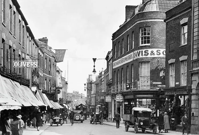 Framed Print : Fore Street, Bridgwater Framed Print : Fore Street, Bridgwater