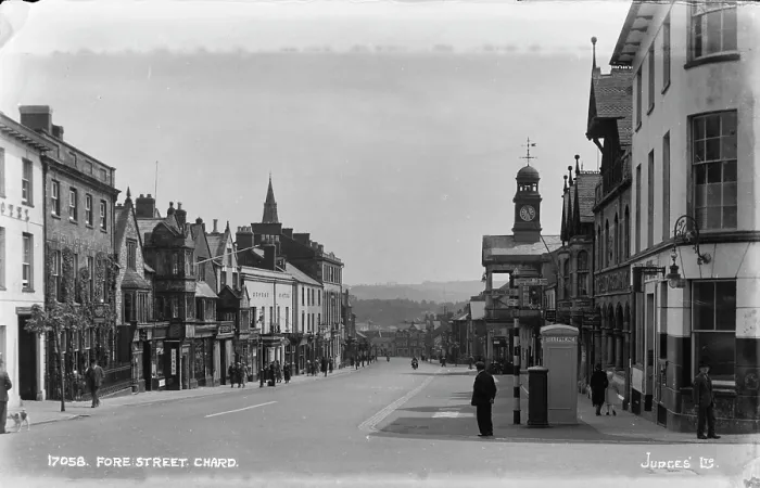 Framed Print : Fore Street, Chard Framed Print : Fore Street, Chard