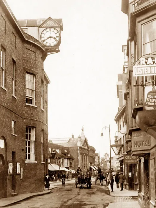 Framed Print : Fore Street, Hertford