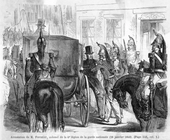 Framed Print : Forestier Arrested Framed Print : Forestier Arrested