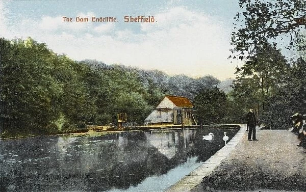 Forge Dam at Endcliffe, Sheffield, Yorkshire