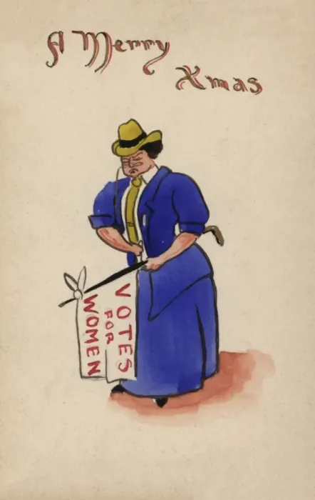 Framed Print : Formidable looking Suffragette Framed Print : Formidable looking Suffragette