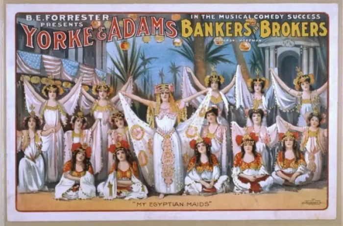 Framed Print : BE Forrester presents Yorke & Adams in the musical comedy su Framed Print : BE Forrester presents Yorke & Adams in the musical comedy su