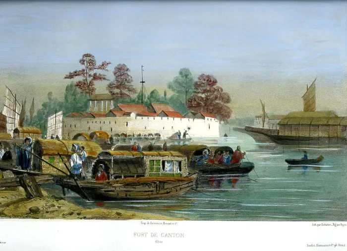 Framed Print : Fort Canton, China Framed Print : Fort Canton, China