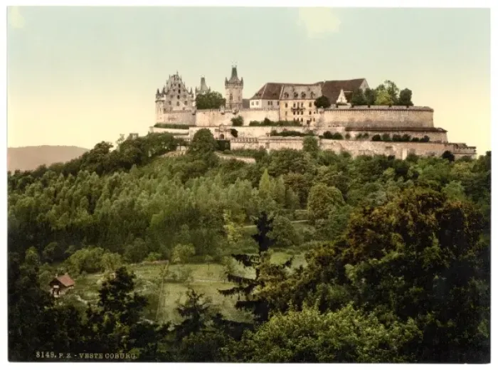 Framed Print : The fort, Coburg, Thuringia, Germany Framed Print : The fort, Coburg, Thuringia, Germany