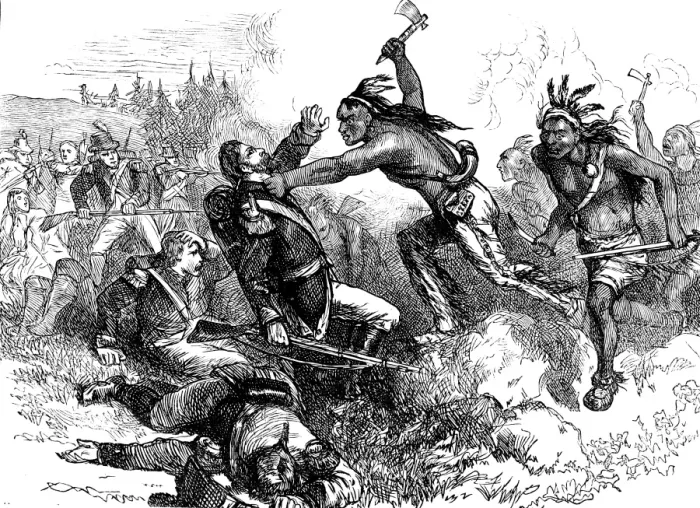 Framed Print : Fort Dearborn Massacre