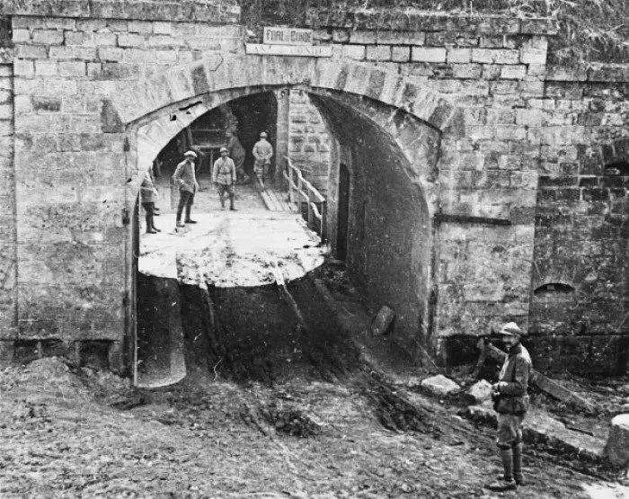 Framed Print : Fort du Conde WWI Framed Print : Fort du Conde WWI