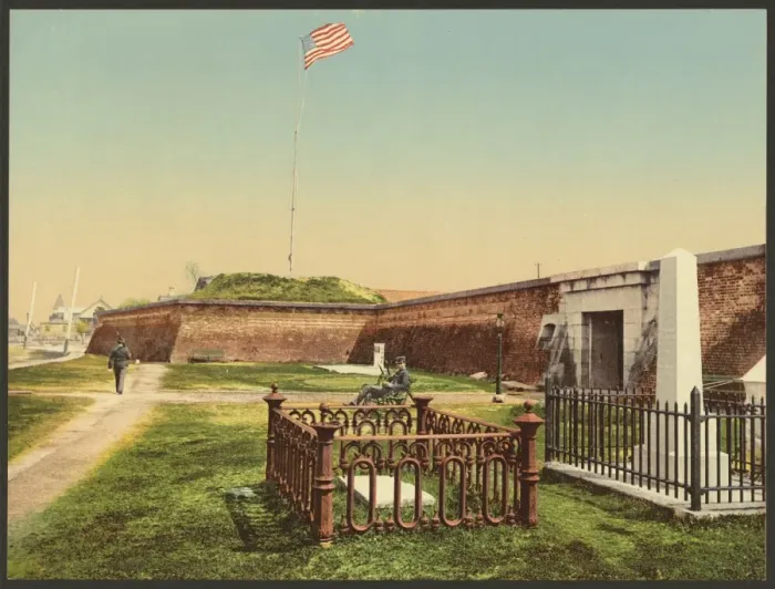 Framed Print : Fort Moultrie, Charleston, S. C Framed Print : Fort Moultrie, Charleston, S. C